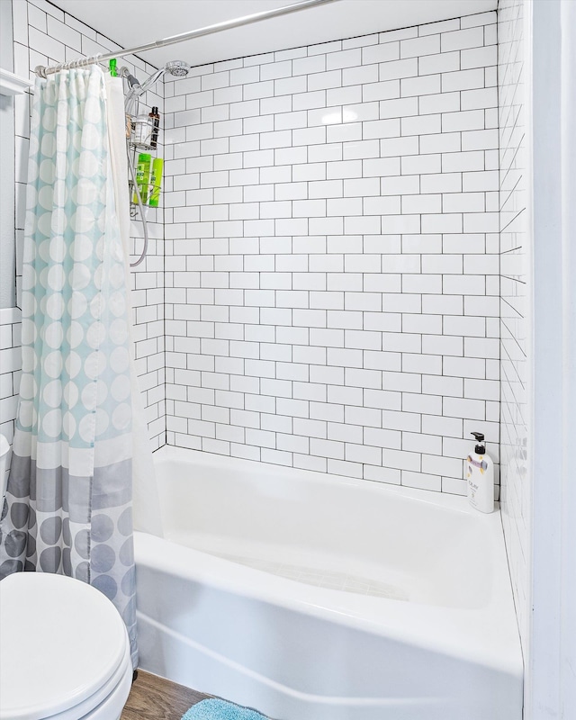 1716 N Pettet Dr Apt 2, Spokane, WA 99205 - bathroom with shower / tub combo and toilet