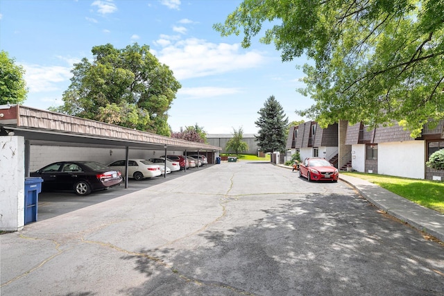 1716 N Pettet Dr Apt 2, Spokane, WA 99205 - view of covered parking lot