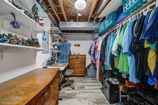 1612 E Sharpsburg Ave, Spokane, WA 99217 - spacious closet featuring light wood-type flooring