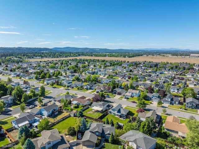 1612 E Sharpsburg Ave, Spokane, WA 99217 - aerial view of residential area featuring a mountain backdrop