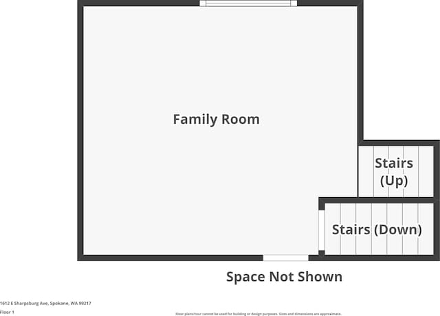 1612 E Sharpsburg Ave, Spokane, WA 99217 - view of property floor plan