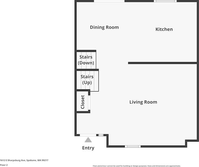 1612 E Sharpsburg Ave, Spokane, WA 99217 - view of room layout