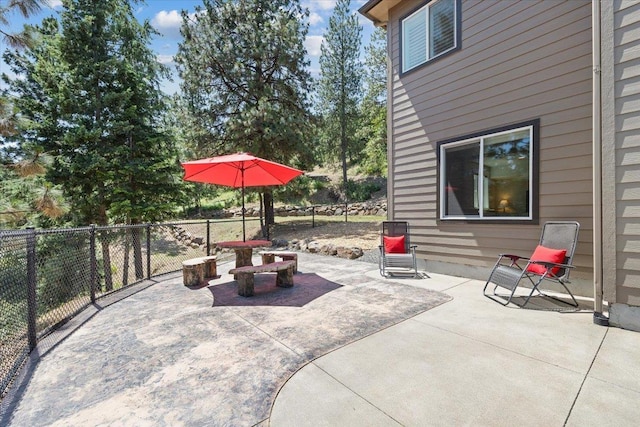 7105 S Saddle Ridge Ln, Spokane Valley, WA 99016 - view of patio / terrace