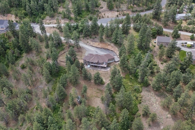7105 S Saddle Ridge Ln, Spokane Valley, WA 99016 - aerial view of property and surrounding area