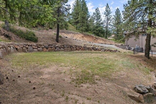 7105 S Saddle Ridge Ln, Spokane Valley, WA 99016 - view of yard