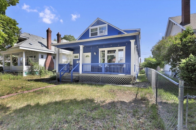 2505 W Mallon Ave, Spokane, WA 99201 - shotgun-style home with a porch