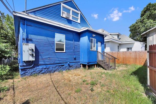 2505 W Mallon Ave, Spokane, WA 99201 - back of property featuring cooling unit