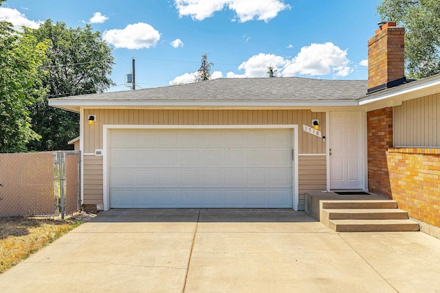 1718 S Bolivar Rd, Spokane Valley, WA 99037 - garage featuring driveway