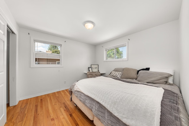 1718 S Bolivar Rd, Spokane Valley, WA 99037 - bedroom with light wood finished floors and a closet