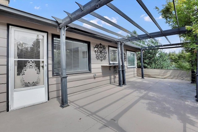 1102 S Buena Vista Dr, Spokane, WA 99224 - view of patio / terrace featuring a pergola
