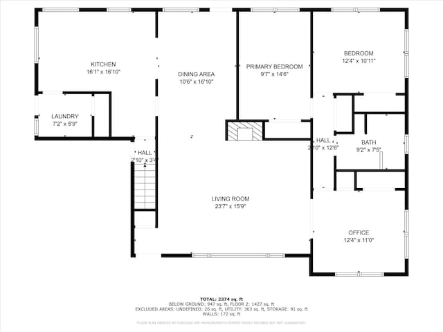 1102 S Buena Vista Dr, Spokane, WA 99224 - view of room layout