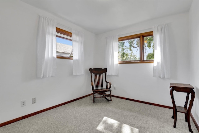 1310 N Woodruff Rd, Spokane Valley, WA 99206 - sitting room featuring healthy amount of natural light and carpet flooring