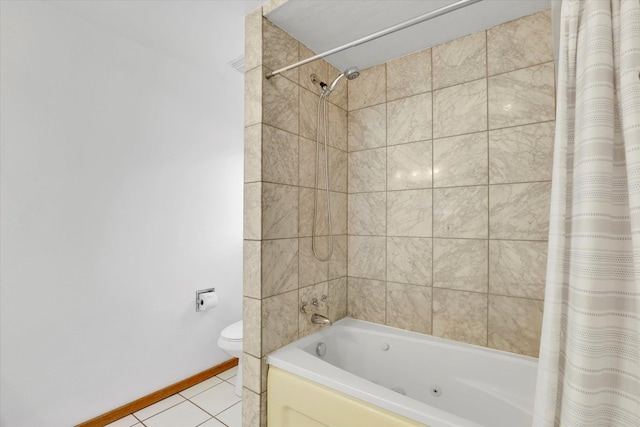 1310 N Woodruff Rd, Spokane Valley, WA 99206 - full bathroom featuring shower / bath combo and tile patterned flooring
