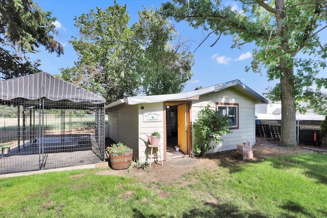 1310 N Woodruff Rd, Spokane Valley, WA 99206 - view of front facade featuring an outbuilding and an exterior structure
