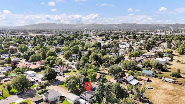 1310 N Woodruff Rd, Spokane Valley, WA 99206 - aerial perspective of suburban area with a mountainous background