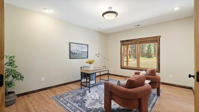 38415 N Hatch Rd, Deer Park, WA 99006 - office area with light wood finished floors and baseboards
