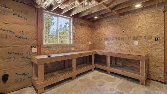 38415 N Hatch Rd, Deer Park, WA 99006 - miscellaneous room featuring concrete flooring