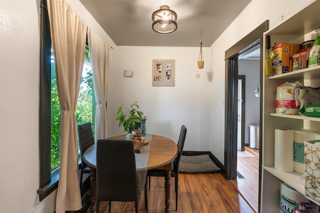 2624 E Boone Ave, Spokane, WA 99202 - dining room with wood finished floors and baseboards