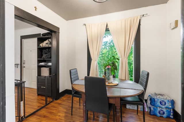 2624 E Boone Ave, Spokane, WA 99202 - dining space featuring wood finished floors