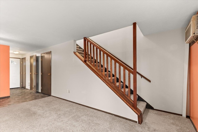 2121 E Upriver Dr Unit # 61, Spokane, WA 99207 - stairway with carpet and baseboards