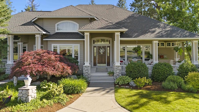 6815 S Palouse Hwy, Spokane, WA 99223 - view of front of home with roof with shingles