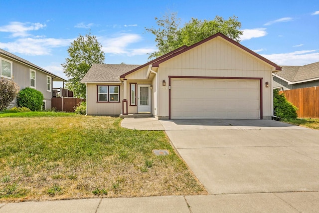 17506 E 3rd Ln, Greenacres, WA 99016 - ranch-style house with a garage and concrete driveway