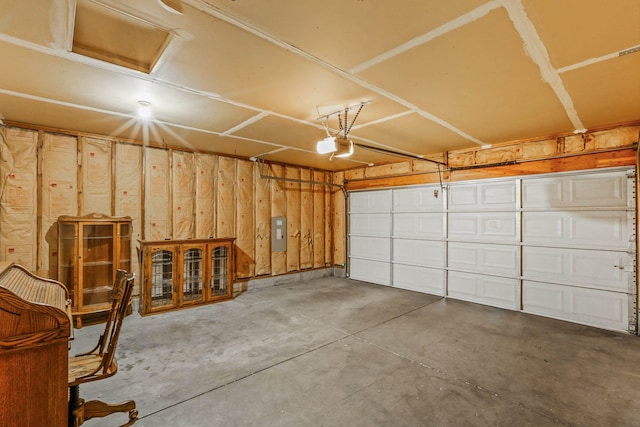 17506 E 3rd Ln, Greenacres, WA 99016 - garage featuring french doors and electric panel