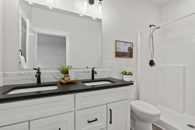 826 Thomas Ln, Newport, WA 99156 - bathroom with double vanity and a shower