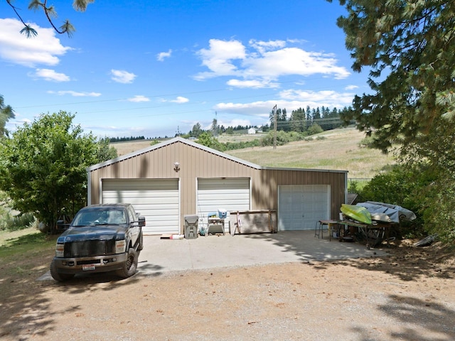6221 N Highview Ln, Spokane Valley, WA 99217 - view of detached garage