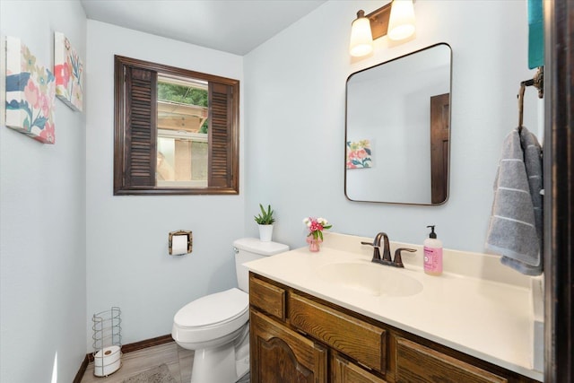 1616 N Ritchey Rd, Reardan, WA 99029 - bathroom featuring vanity and wood finished floors