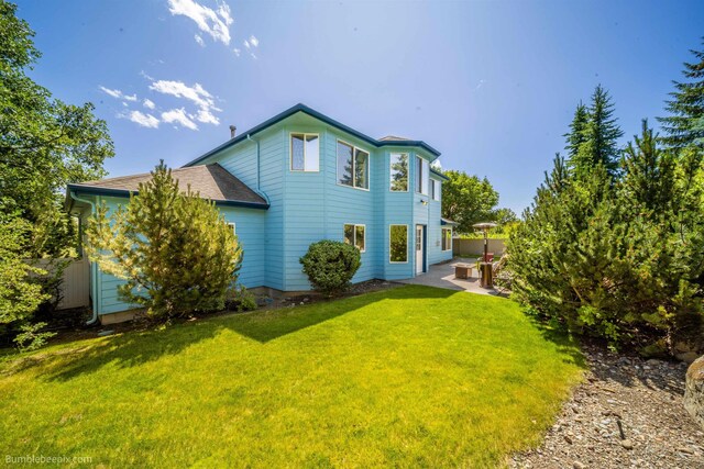 706 S Shelley Lake Ln, Veradale, WA 99037 - aerial view of residential area with a mountainous background