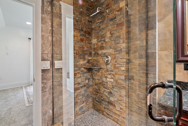 1420 W Main Ave, Spokane, WA 99201 - full bathroom featuring tiled shower and tile walls