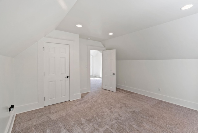 1420 W Main Ave, Spokane, WA 99201 - bonus room with vaulted ceiling, carpet, and recessed lighting