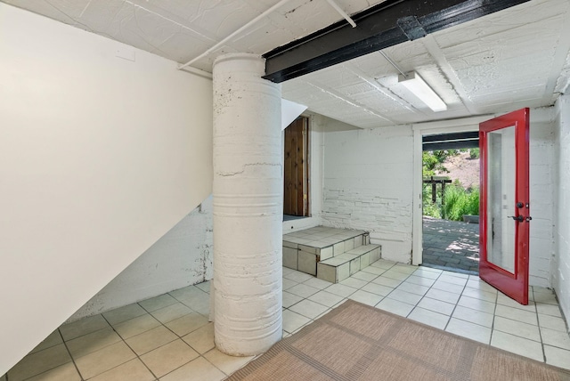1420 W Main Ave, Spokane, WA 99201 - basement with tile patterned floors
