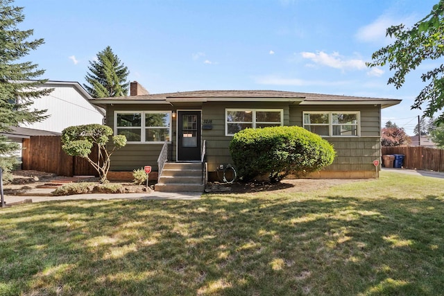 3218 E 24th Ave, Spokane, WA 99223 - view of front of house with entry steps and a chimney