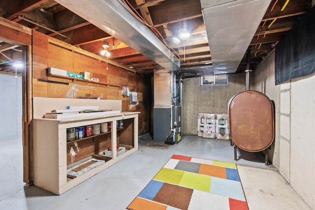 3218 E 24th Ave, Spokane, WA 99223 - below grade area featuring heating unit