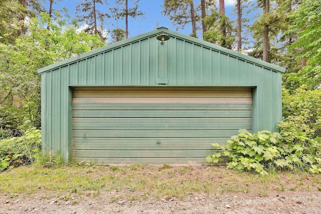 4629 Mix Way, Loon Lake, WA 99148 - view of garage