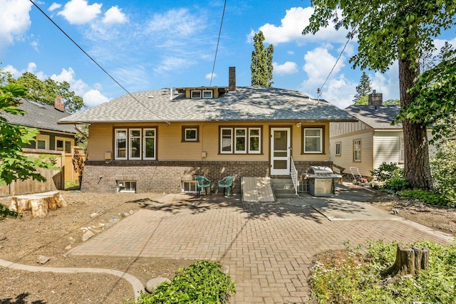 1107 W 19th Ave, Spokane, WA 99203 - rear view of house with a patio and entry steps