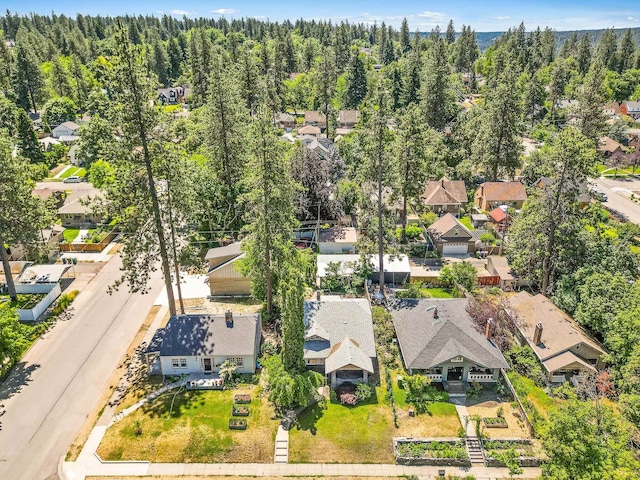 1107 W 19th Ave, Spokane, WA 99203 - aerial view of residential area featuring a forest