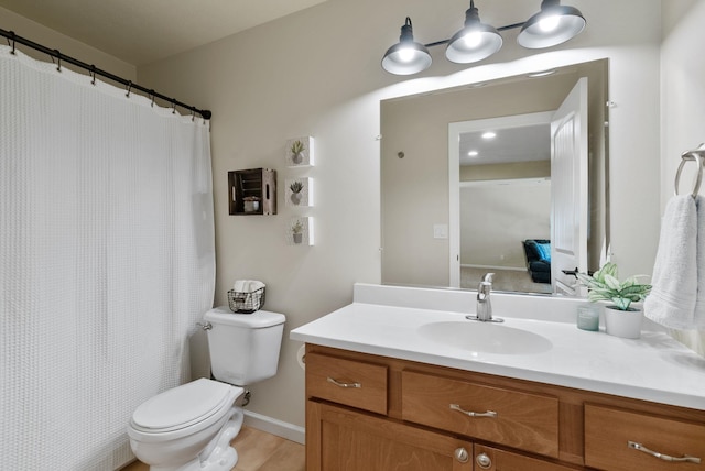 5857 Little Sandy Loop Rd, Nine Mile Falls, WA 99026 - bathroom with vanity and a shower with shower curtain