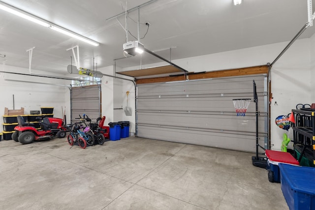 5857 Little Sandy Loop Rd, Nine Mile Falls, WA 99026 - garage with a garage door opener