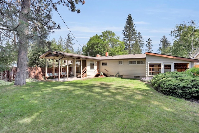 1718 E 39th Ave, Spokane, WA 99203 - back of property featuring a patio