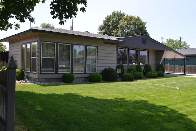 7516 E Baldwin Ave, Spokane Valley, WA 99212 - rear view of house