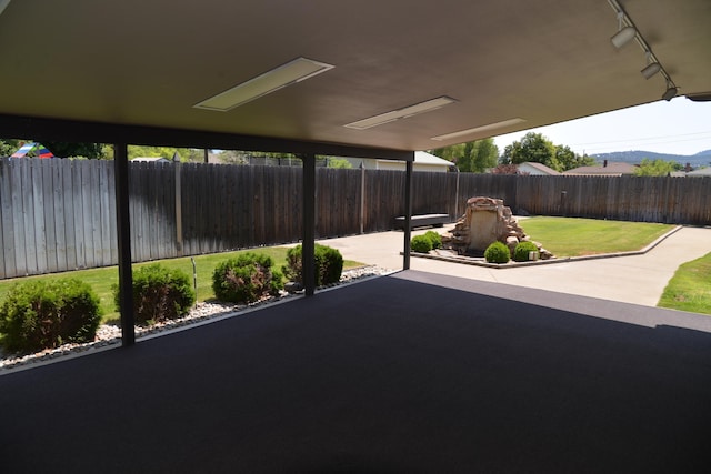7516 E Baldwin Ave, Spokane Valley, WA 99212 - fenced backyard featuring a patio area