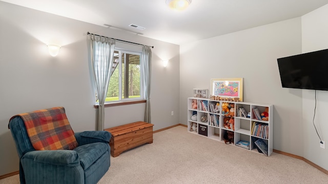 19918 E Pheasant Dr, Greenacres, WA 99016 - living area with carpet and baseboards