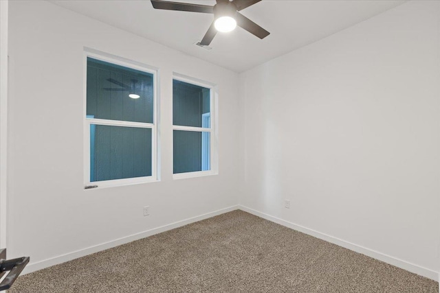 2236 E 4th Ave, Spokane, WA 99202 - unfurnished room with carpet floors and a ceiling fan