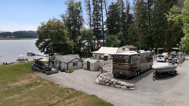 23632 E Beach Ln, Newman Lake, WA 99025 - bird's eye view of a large body of water
