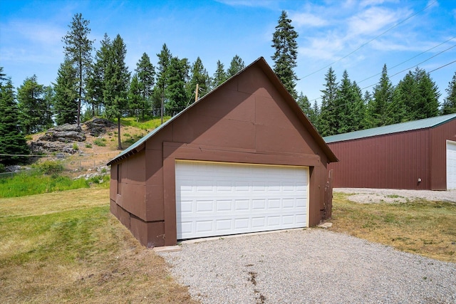 1541 Thompson Rd, Elk, WA 99009 - view of detached garage