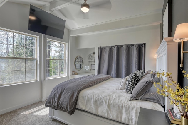 33348 Lakeview Ln, Valley, WA 99181 - carpeted bedroom with baseboards and ceiling fan