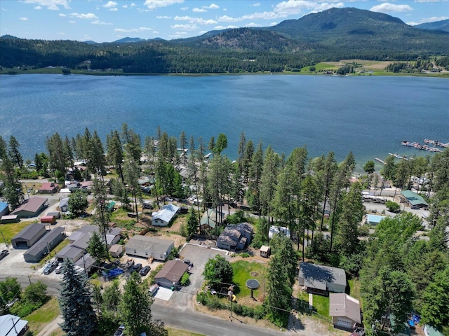 33348 Lakeview Ln, Valley, WA 99181 - aerial view of property's location with a water and mountain view and nearby suburban area